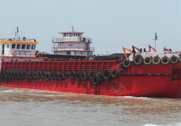 Nawaz Shipping GMS-5 Barge Service Jamnagar