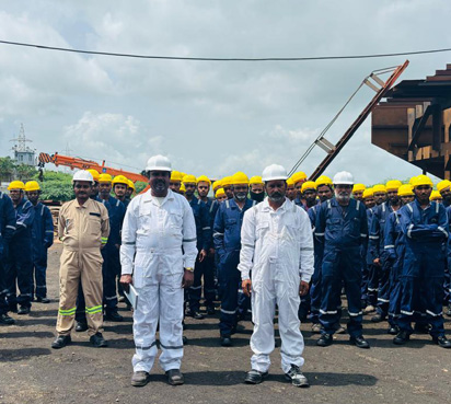 Nawaz Shipping Safety Team at Jamnagar