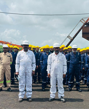 Nawaz Shipping Barge Safety at Jamnagar