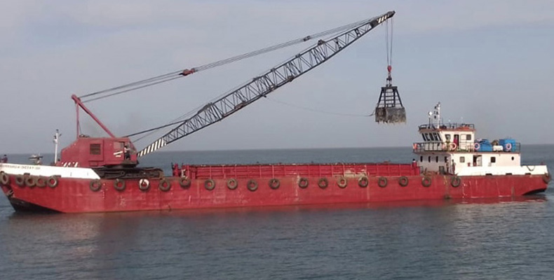 Nawaz Shipping GMS - 4 Barge at Jamnagar