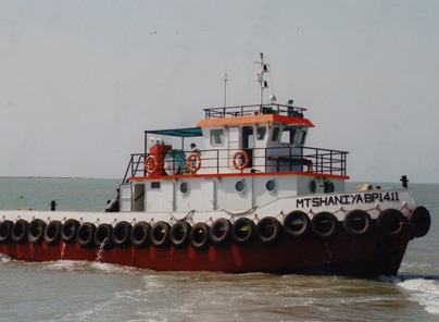 Nawaz Shipping M.T. Shaniya Tug Builder at Jamnagar