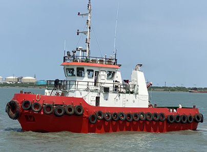 Nawaz Shipping Vistara - 1 Tug Builder at Jamnagar